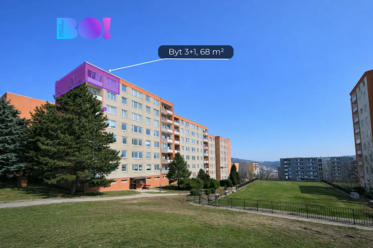 Prodej bytu 3+1 62 m²